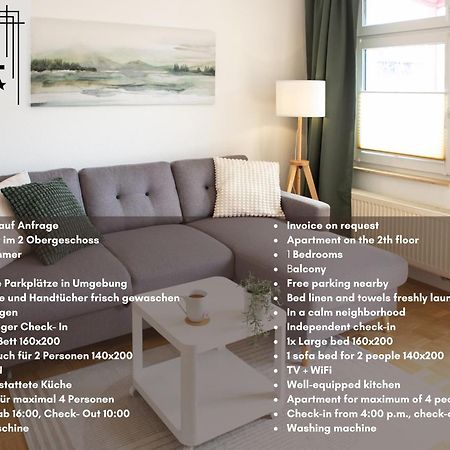 2 Zimmer, Bett Und Schlafsofa, Balkon, Waschmaschine L Leipzig Dış mekan fotoğraf